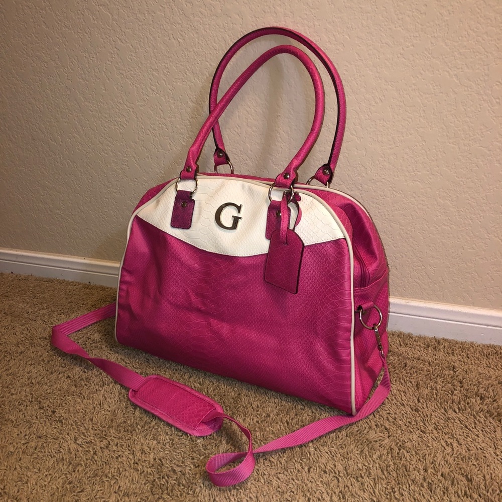 Guess Travel Carry On Bag Purse Large